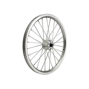 Brompton orignial rim 28 h silver, SON XS polished